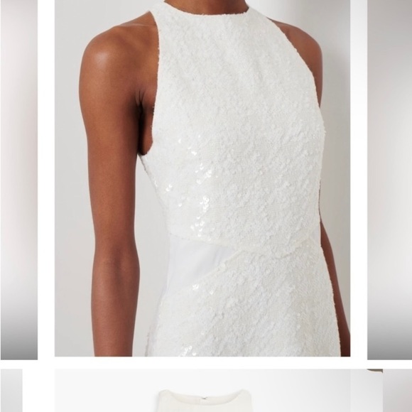 DEREK lam serenity sequin dress 10 - Picture 3 of 8